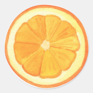 Rond Orange - Sticker