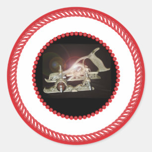 Rond Outil de charpentier Sticker Arbre Jesse