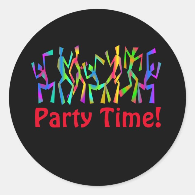 Rond Party Time! Sticker Disco Dancers (Devant)