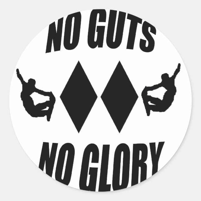 Rond Pas de voyants Pas de sticker Snowboarder Gloire (Devant)