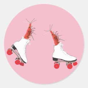 Rond Patins à rouleaux pour tous Sticker