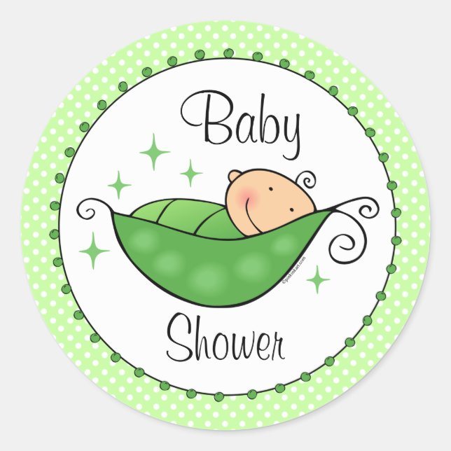 Rond Pea Dans Mon Sticker Personnalisé Pod (Devant)
