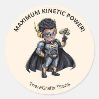 Rond Pediatric Therapy Superhero Reward Sticker