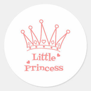 Rond Petit Sticker Princess - Une Touche Royale
