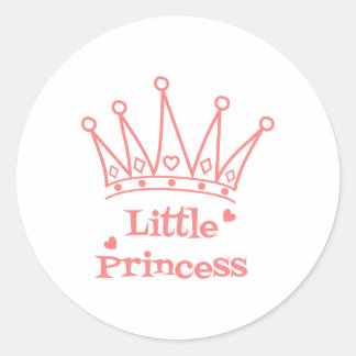 Rond Petit Sticker Princess - Une Touche Royale