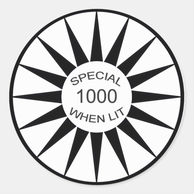 Rond Pinball spécial quand Sticker Lit (Devant)