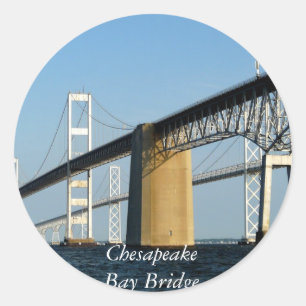 Rond Pont de la baie de Chesapeake - STICKER