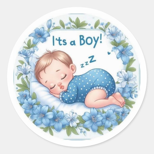 Rond Premium Round Sticker | Elegant Arabic Design (Devant)