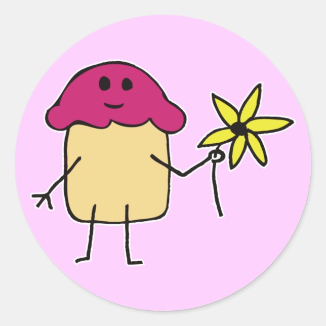 Rond Puissance du tournesol - Sticker (Devant)