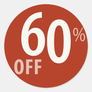 Rond Puissant 60% DE BON VOYAGE - Sticker