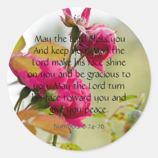 Rond Que Le Seigneur Vous Bénisse Sticker