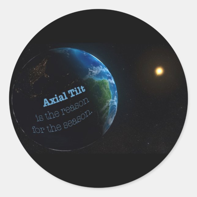 Rond Raison de la saison Sticker (Devant)