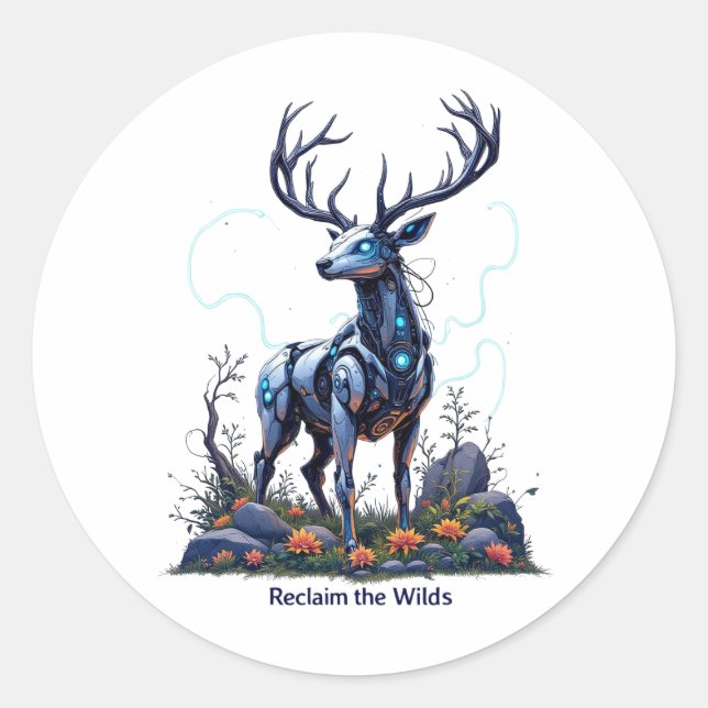 Rond Reclaim the Wilds - Robotic Deer Sticker (Devant)