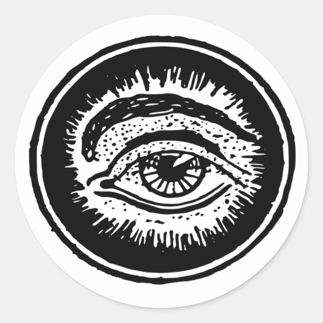 Rond Regardez-Vous Sticker (Devant)