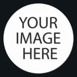 Rond Remplissez le Modèle Sticker<br><div class="desc">autocollant</div>