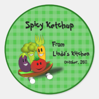Rond Repas Sur Sticker À Roue