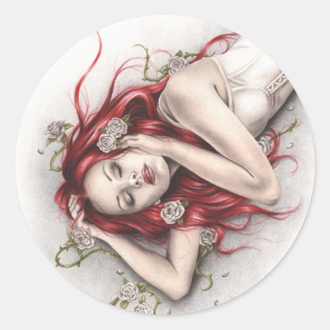 Rond Respire dans Breathe out Sticker (Devant)