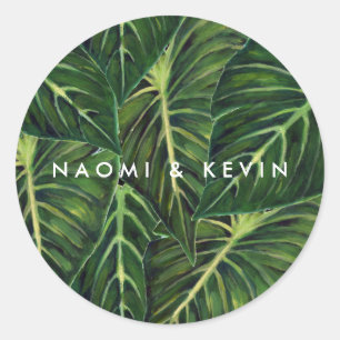 Rond Romance tropicale / Sticker