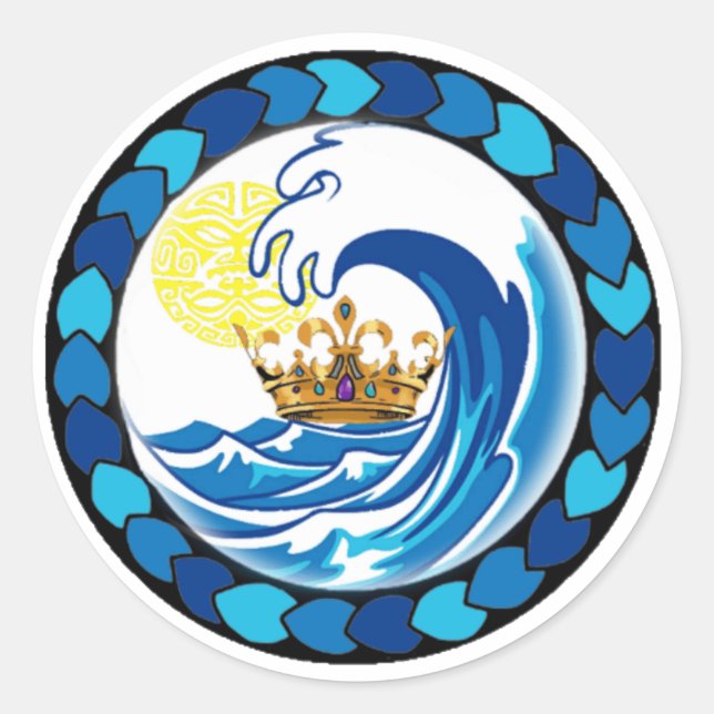 Rond Royaume de Pacifica LG Sticker New World Féerie (Devant)