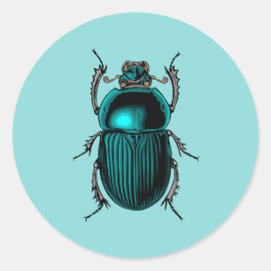 Rond Scarab Sticker