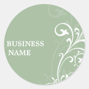 Rond SCEAU STICKER :: fabuleusement 5