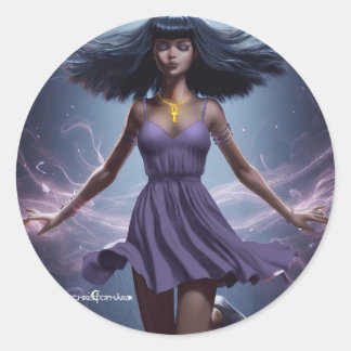 Rond Selene The Magicia - Sticker Imaginaire