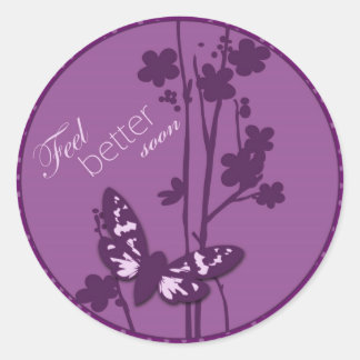 Rond Sentez-vous mieux Sticker