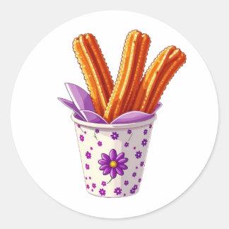Rond Série 5 - Sticker pour aliments