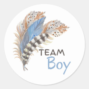 Rond Sexe Reveillez Team Boy Blue Sticker