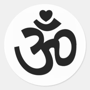 Rond Signe de coeur - Sticker de Yoga
