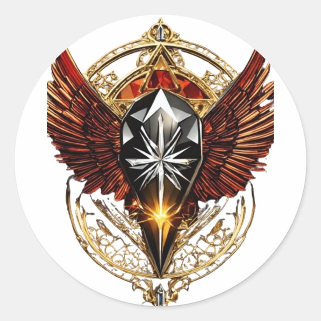 Rond "Sparrow Whispers : Sticker (Devant)