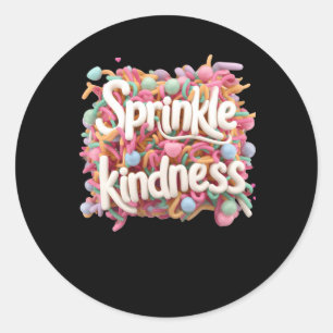 Rond Sprinter la douceur - 3d - Sticker S Kindness