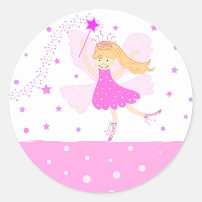 Rond Star fairy - Sticker (Devant)