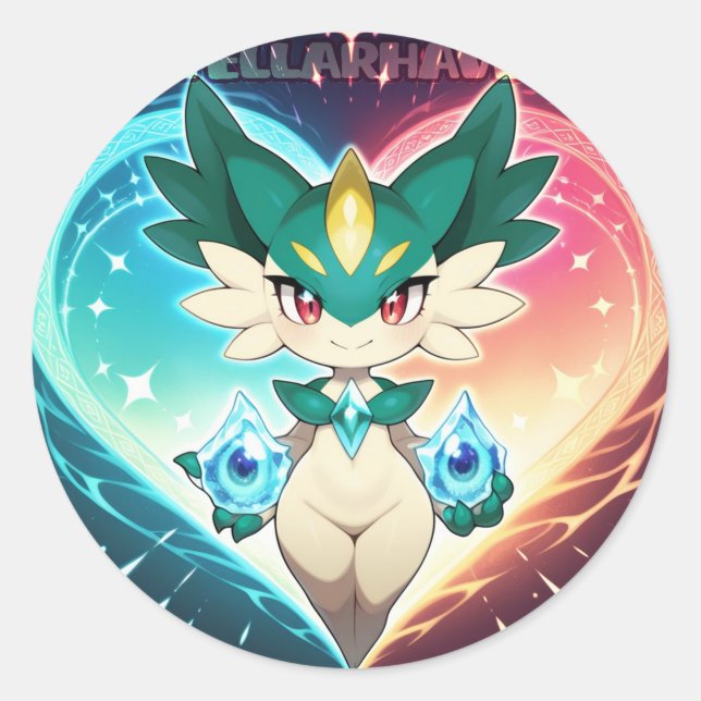 Rond StellarHaven - Alma Sticker 01 (Devant)