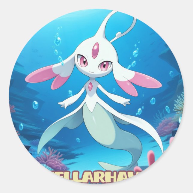 Rond StellarHaven - Sticker Vanessa 01 (Devant)