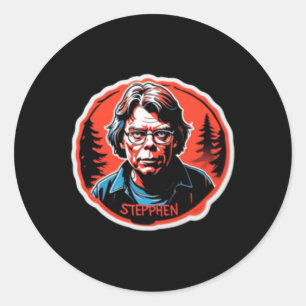 Rond Stephen King Sticker