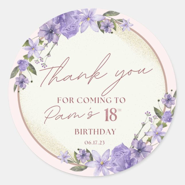 Rond Sticker (Devant)