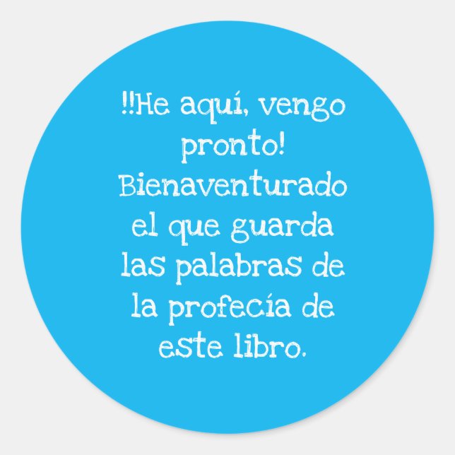 Rond Sticker (Devant)