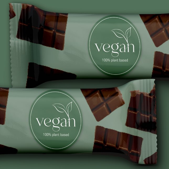 Rond Sticker 100% Vegan (Créateur téléchargé)