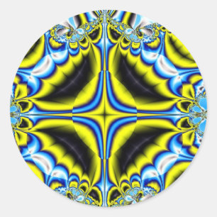 Rond Sticker 109 fractal