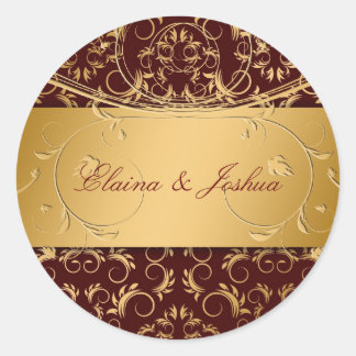 Rond Sticker 311-Golden diVine