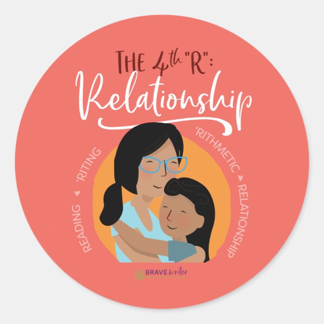 Rond Sticker 4th R - Version 1 (Devant)