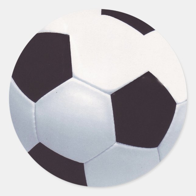 Rond Sticker à balle de football (Devant)