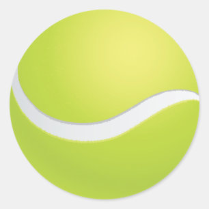 Rond Sticker à balle de tennis