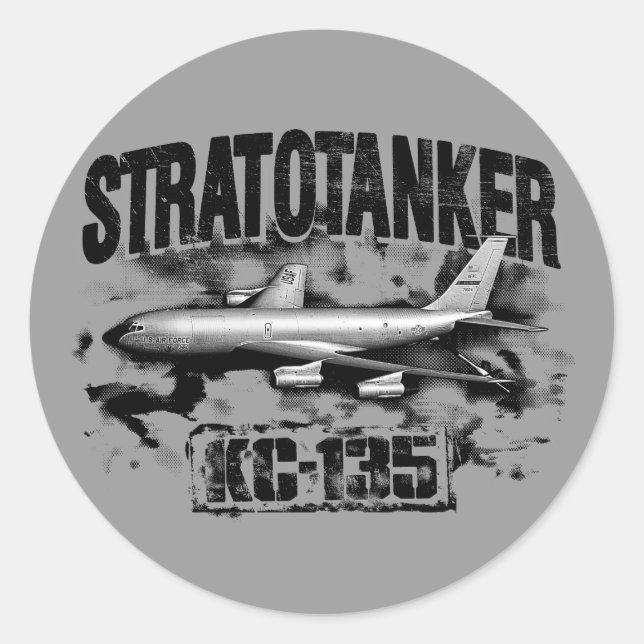 Rond Sticker à bascule circulaire classique KC-135 Stra (Devant)