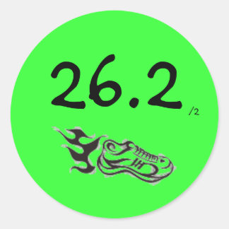 Rond Sticker à demi-marathon