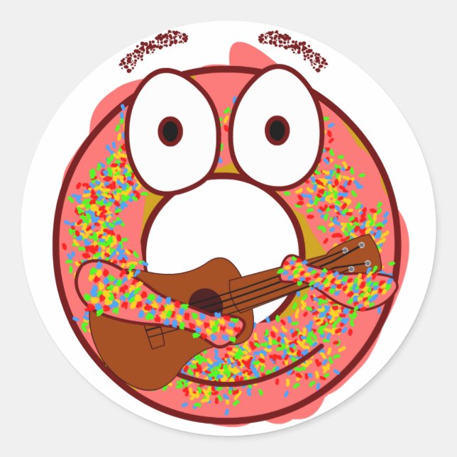 Rond Sticker à donut (Devant)