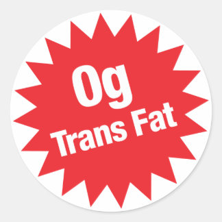 Rond Sticker à graisse trans 0g