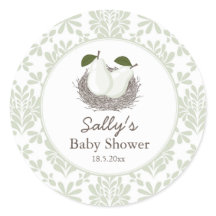 Sticker à nid à oreille jumelle