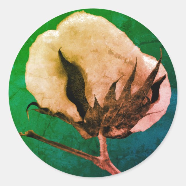 Rond Sticker à poupée de coton (Devant)